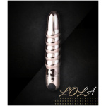 Lola 10 Function Vibrating Twisty Bullet - Rose Gold
