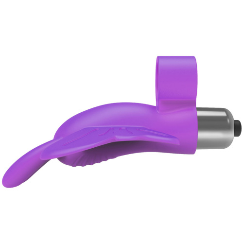 The 9's Flirt Finger Butterfly Finger Vibrator - Purple