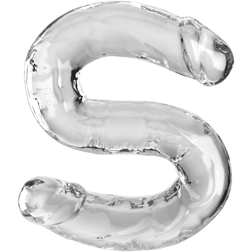 18 Inch Double Dildo - Clear