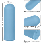 Turbo Buzz Rounded Mini Bullet - Blue