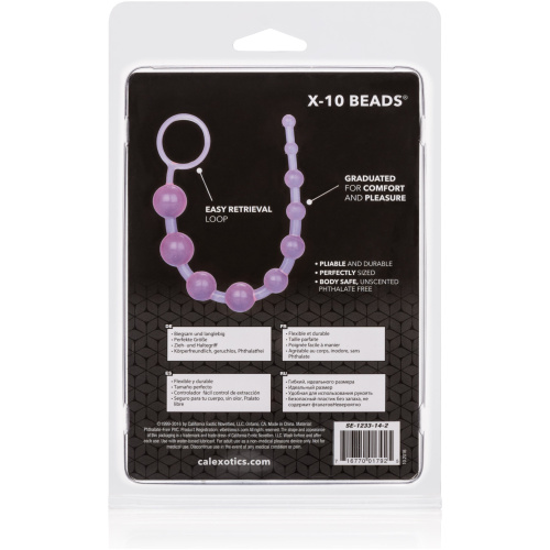 X-10 Beads - Purple
