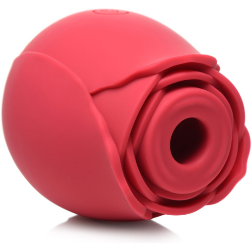 Inmi - Bloomgasm Wild Rose Silicone Suction Stimulator - Red