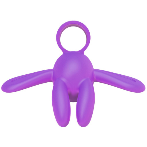 The 9's Flirt Finger Butterfly Finger Vibrator - Purple