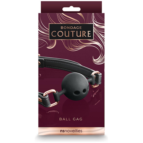 Bondage Couture - Ball Gag - Black