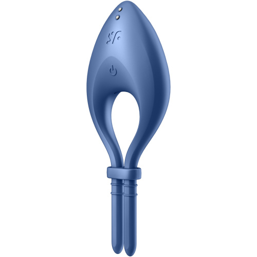 Bullseye Ring Vibrator - Blue
