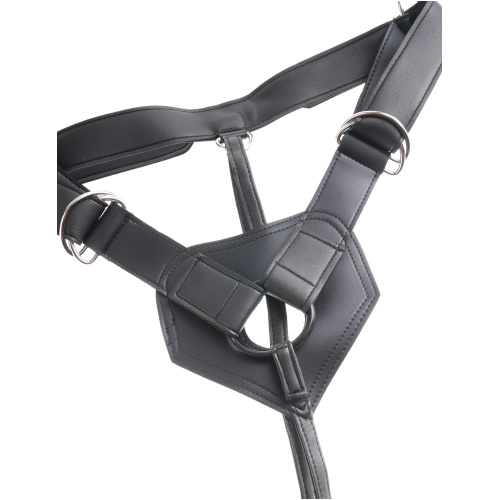 King Cock Strap-on Harness With 9 Inch Cock - Tan