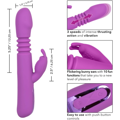 Jack Rabbit Elite Thrusting Rabbit - Purple
