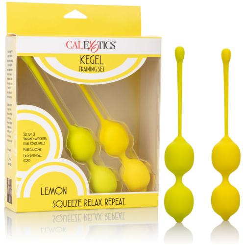 Kegel Training Set Lemon