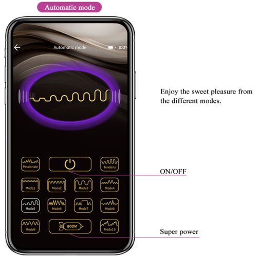Pretty Love Nymph Global Remote Control Series -  Purple