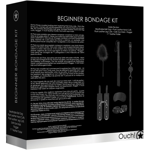 Beginners Bondage Kit - Black