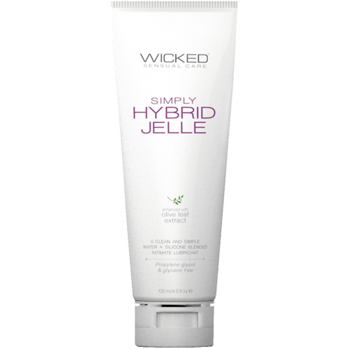 Simply Hybrid Jelle Fragrance Free Lubricant - 4 Fl. Oz.