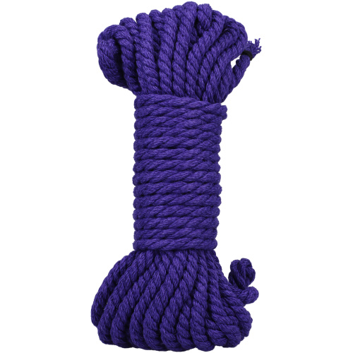 Merci - Bind and Tie - 6mm Hemp Bondage Rope - 30 Feet - Violet