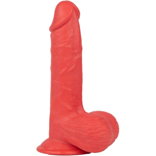 Get Lucky Ms. Ruby 7.5 Inch Dildo - Red