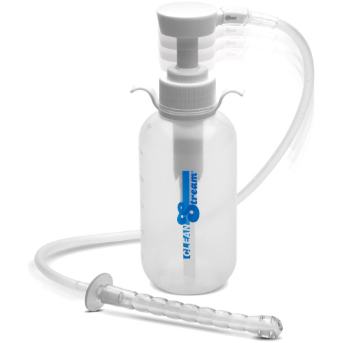 Pump Action Enema Bottle With Nozzle
