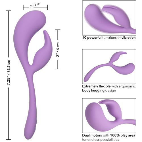 Elle Liquid Silicone Dual Flicker