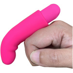 Sadie Silicone Finger Vibrator - Pink