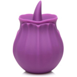 Inmi - Bloomgasm Wild Violet Licking Silicone  Stimulator - Violet