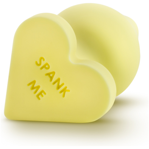 Naughty Candy Heart - Spank Me - Yellow