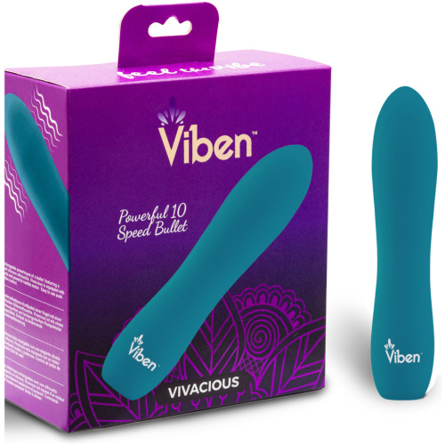 Vivacious - Ocean - Intense 10-Function Bullet