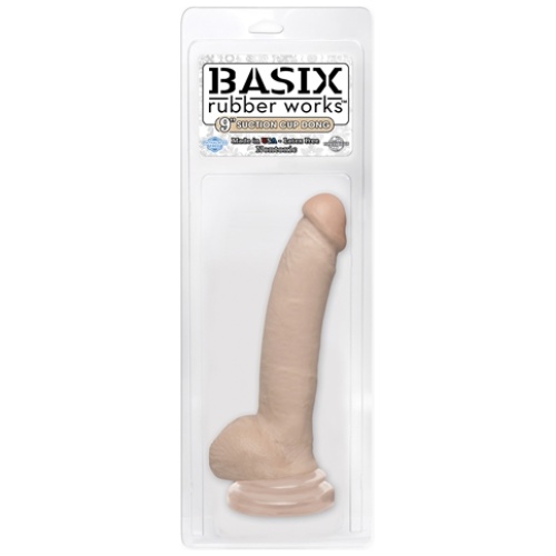 Basix Rubber Works 9 Inch Suction Cup Thicky -  Flesh