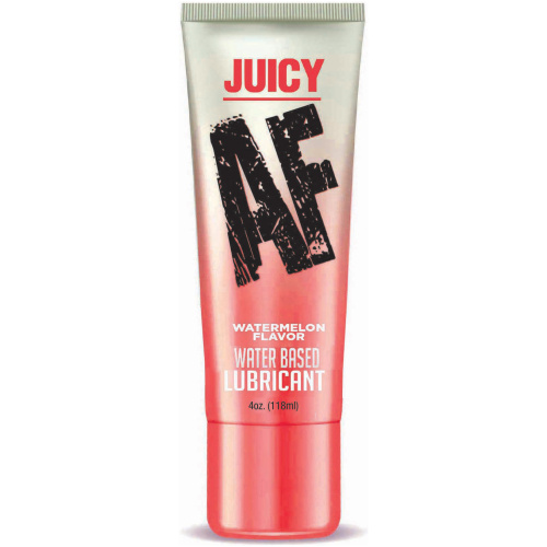Juicy Af - Watermelon Water Based Flavored Lubricant - 4 Oz