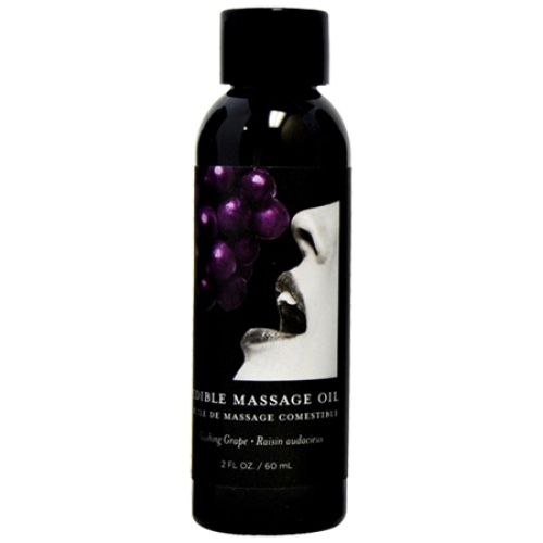 Edible Massage Oil - Grape - 2 Fl. Oz.