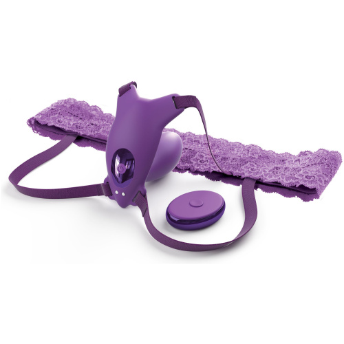 Fantasy for Her Ultimate G-Spot Butterfly Strap-on - Purple