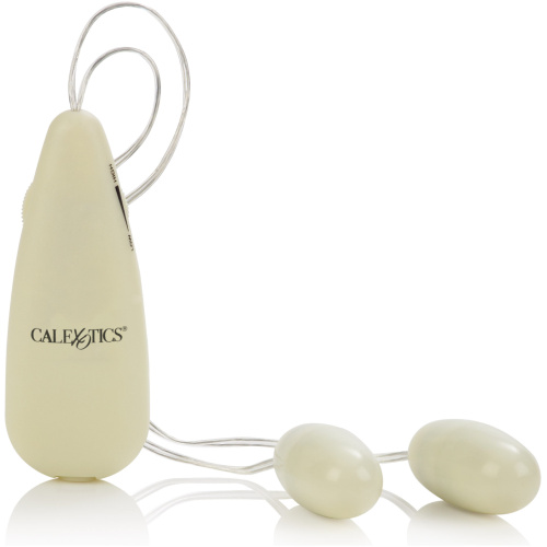 Glow-in-the-Dark Pocket Exotics Vibrating Glowing Double Bullets