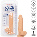 Size Queen 6 inch/15.25 Cm - Ivory
