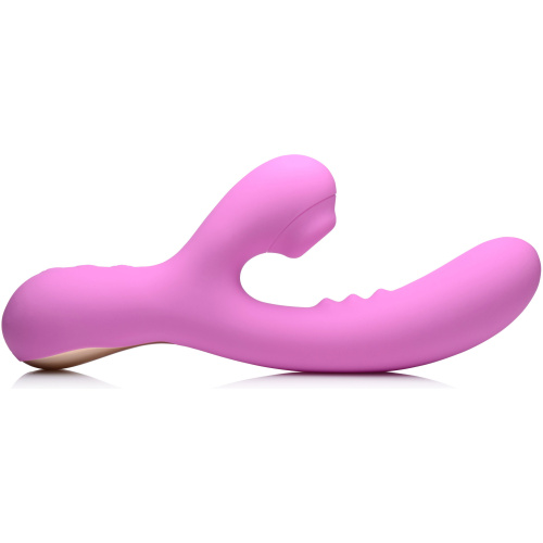 8x Silicone Suction Rabbit - Pink