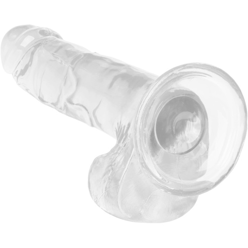 Size Queen 6 inch/15.25 Cm - Clear