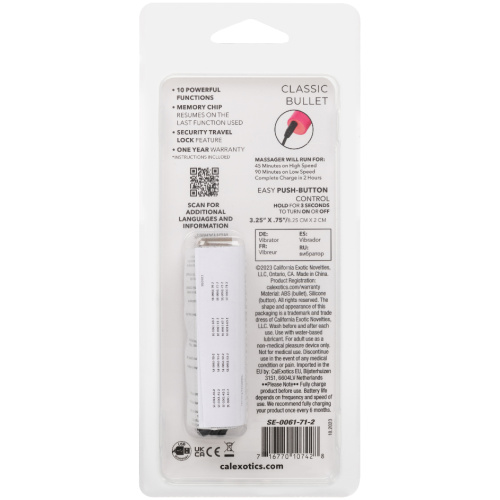 Turbo Buzz Classic Bullet - Pink