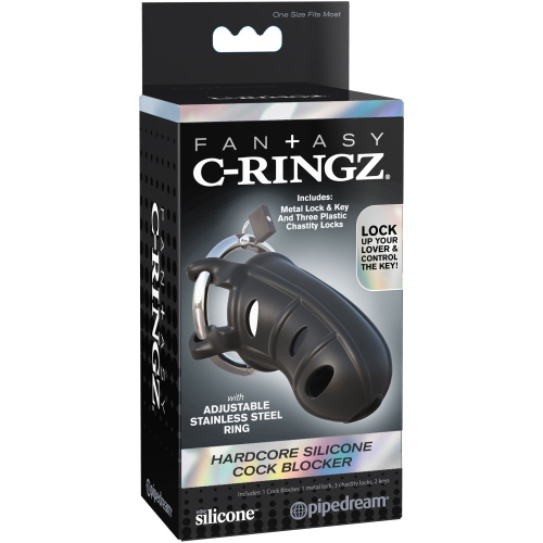 Fantasy C-Ringz Hardcore Silicone Cock Blocker