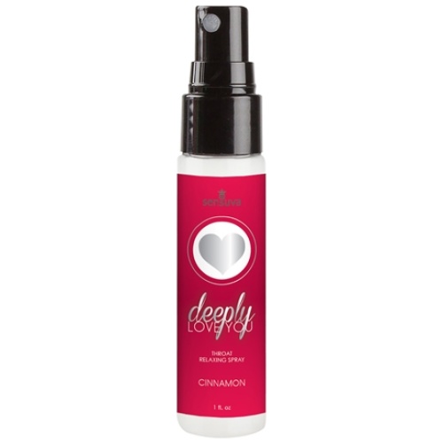 Deeply Love You Throat Relaxing Spray - Cinnamon  Roll - 1 Fl. Oz.