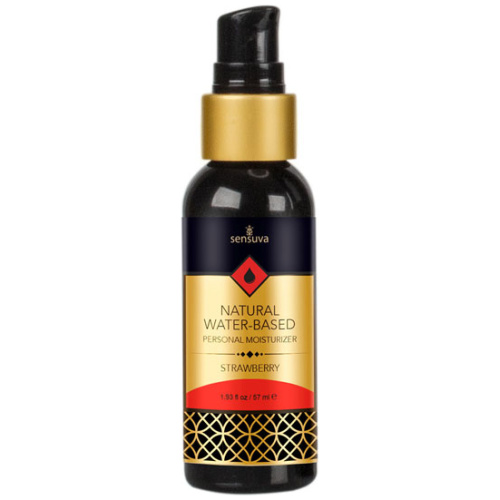 Natural Water-Based Personal Moisturizer 1.93 Fl Oz. - Strawberry