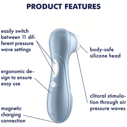 Satisfyer Pro 2 - Air Pulse Stimulator - Blue