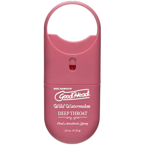 Goodhead - Deep Throat Spray to-Go - Wild Watermelon - .33 Oz.