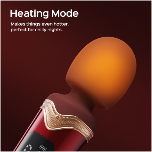 Stormi - Powerful Wand Massager - Red Wine