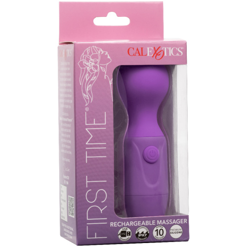 First Time Rechargeable Massager - Purple