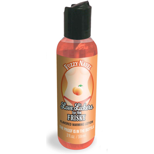 Love Lickers Massage Oil - Fuzzy Navel - 1.76 Fl.  Oz.