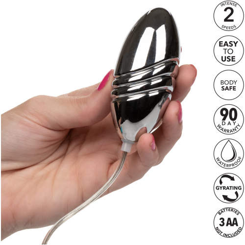 Waterproof Gyrating Bullet - Pink