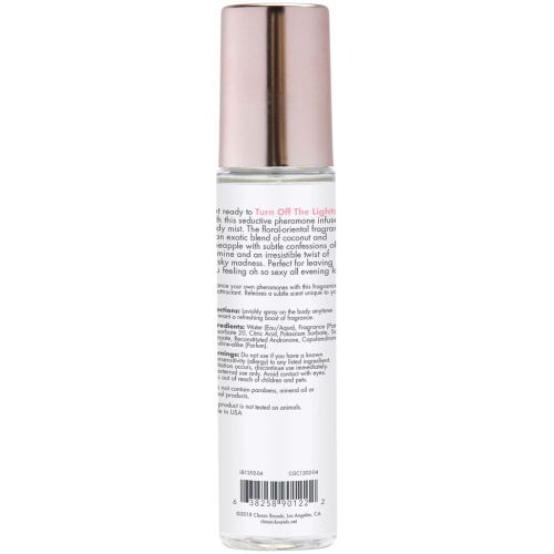 Pheromone Fragrance Mist Turn Off the Lights 3.5 Fl. Oz.