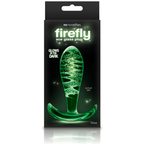 Firefly Glass - Ace Glass Plug - Clear