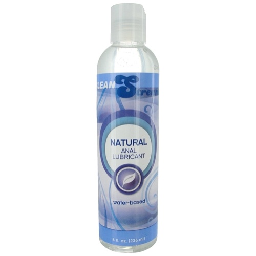 Natural Water Based Anal Lubricant 8 Oz