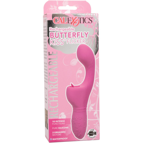 Rechargeable Butterfly Kiss Flicker - Pink