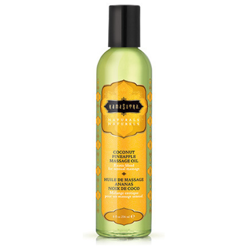 Naturals Massage Oil - Coconut Pineapple 8 Fl Oz
