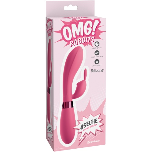 Omg! Rabbits Selfie Silicone Vibrator
