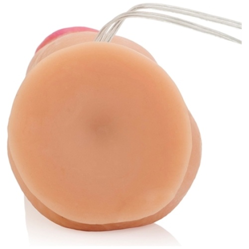 Max Vibrating Cock and Balls - Natural