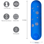 Luna Super Charged Mini Bullet - Blue