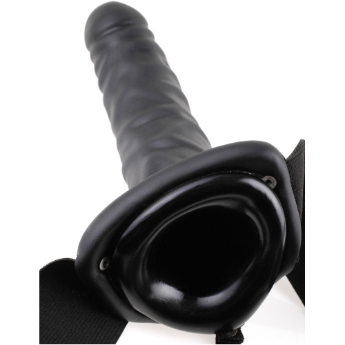 Fetish Fantasy Series 8 Inch Hollow Strap-on -  Black
